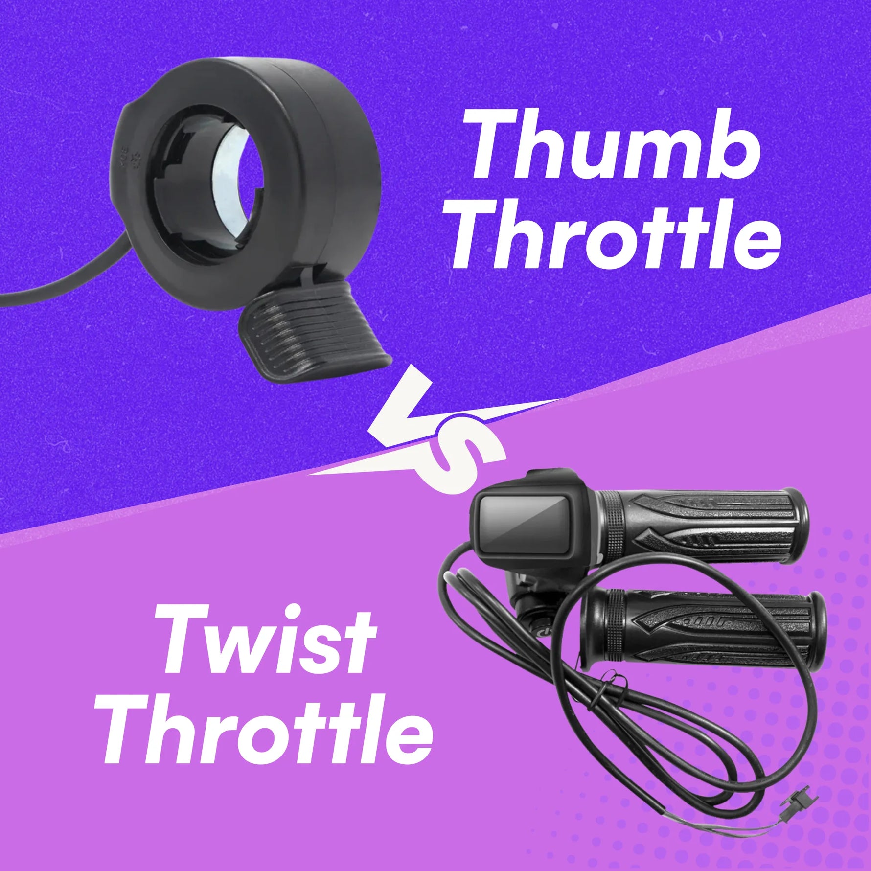 Twist or Thumb? Throttle on Lightweight Folding Electric Bike Under $800