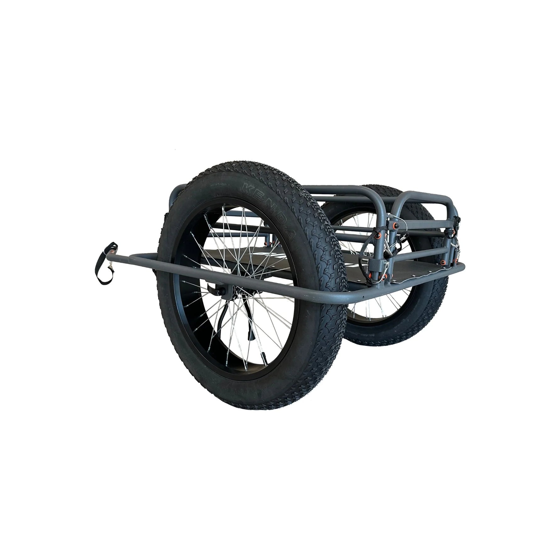 Bikonit Heavy-Duty E-Bike Cargo Trailer | Fat Tire Hunting & Camping Cart