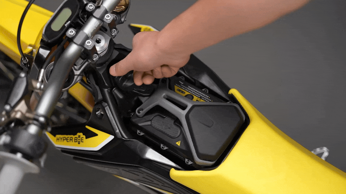 how_to_remove_the_Surron_HyperBee_Lighweight_Electric_Motorcycle_battery
