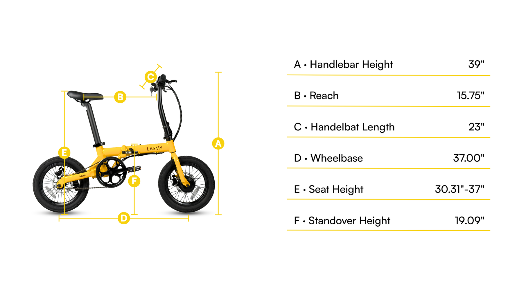LASMY MINI Folding Electric Bike| Under $800 – Go4Emobility