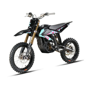 surronhyperbee 2025 Motorcycle with colorful design on a white background