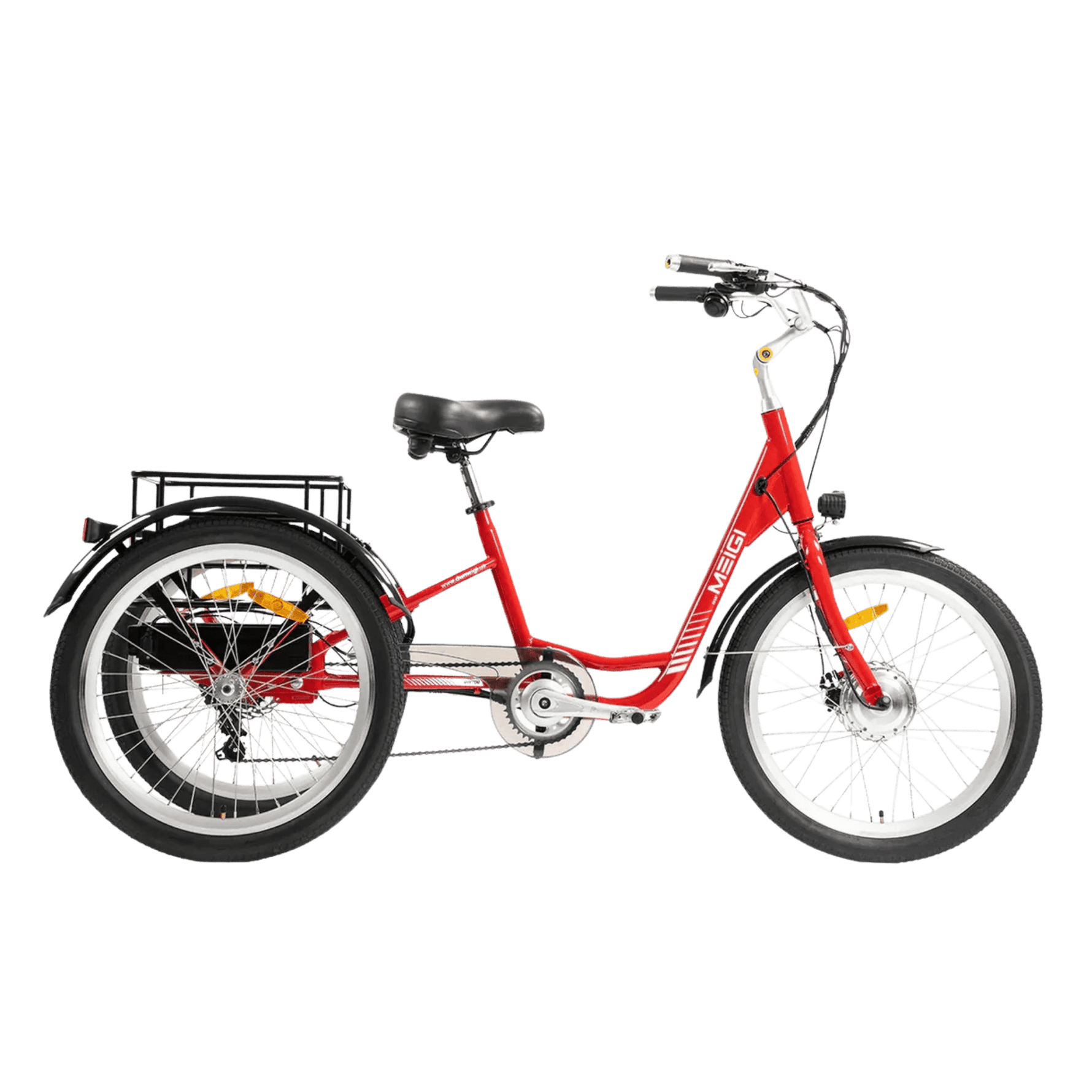 HERA MG708 300lbs Load Urban Electric Tricycle | MEIGI – Go4Emobility HERA MG708 300lbs Load Urban Electric Tricycle | MEIGI – Go4Emobility