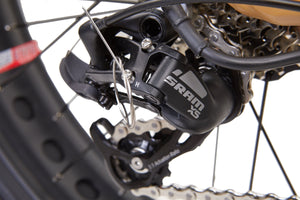 Bikonit MD750 all terrain hunting fishing powerful fat tire out door exploring RV camping Bafang Ultra mid drive air suspension quietkat rambo rouge ride surface Leili belt drive ebike